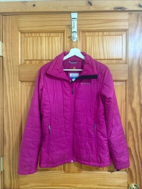 Columbia Size Small Vintage Y2K Pink Winter Jacket